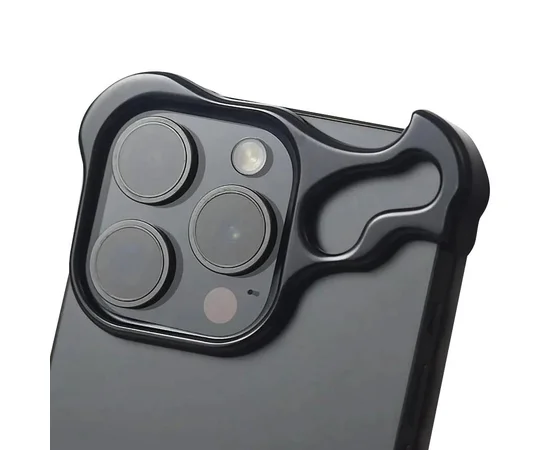 Чехол Minimalist Metal Bumper для Apple iPhone 17 Pro Max (6.9") Black