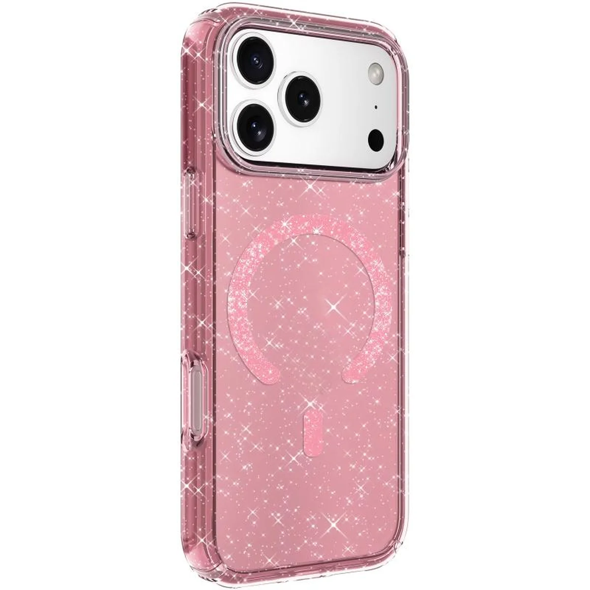 Чехол TPU Eclipse Sparkle (MagFit) для Apple iPhone 17 Pro Max (6.9") Pink