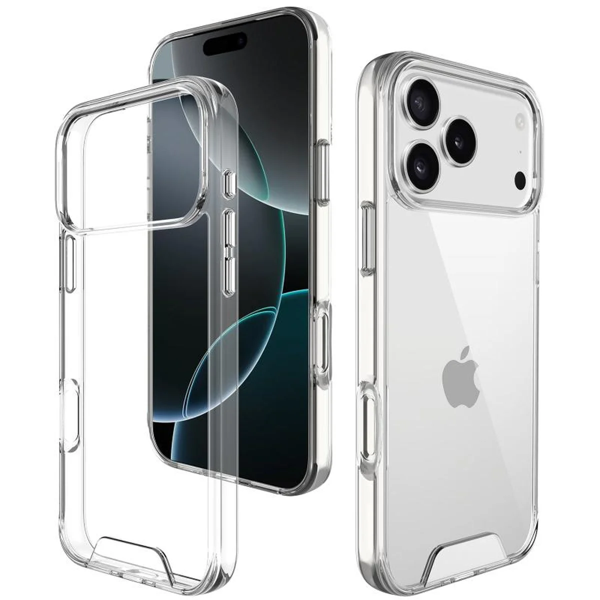 Чехол TPU Space Case transparent для Apple iPhone 17 Pro Max (6.9") Прозрачный