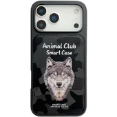 TPU+PC чехол Animal Club для Apple iPhone 17 Pro Max (6.9") Black