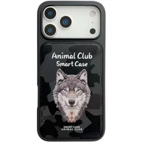 TPU+PC чохол Animal Club для Apple iPhone 17 Pro Max (6.9") Black