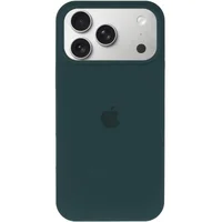 Чехол Silicone Case Full Protective (AA) для Apple iPhone 17 Pro Max (6.9") Зеленый / Forest green