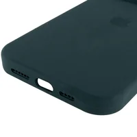 Чехол Silicone Case Full Protective (AA) для Apple iPhone 17 Pro Max (6.9") Зеленый / Forest green