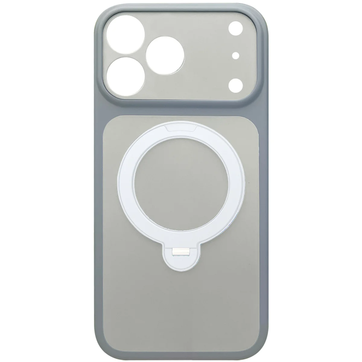 Чехол Ummi Full Camera with MagSafe HQ Ring для Apple iPhone 17 Pro Max (6.9") Grey