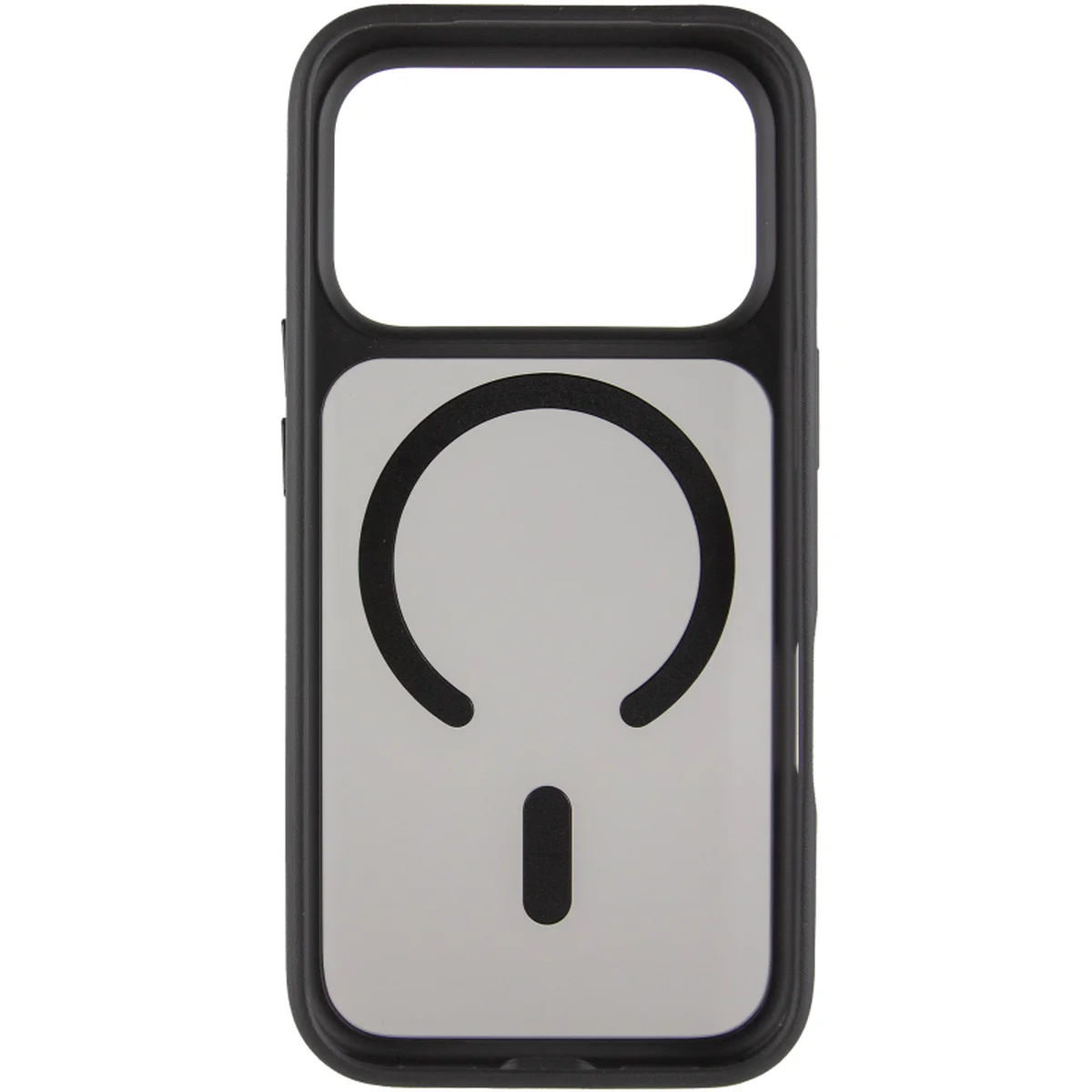 TPU+PC чехол Metal Buttons with Magnetic Fit для Apple iPhone 18 Pro Max / 17 Pro Max (6.9") Черный / Black