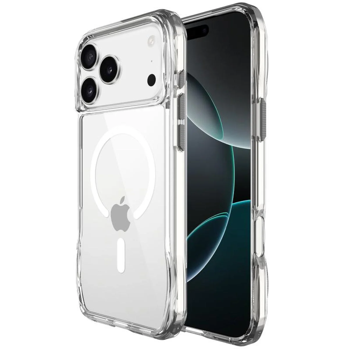 Чехол TPU Space Octagon with MagSafe для Apple iPhone 17 Pro Max (6.9") Clear