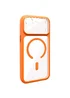 Чехол TPU GETMAN Moon Clear with MagSafe для Apple iPhone 17 Pro Max (6.9") Orange
