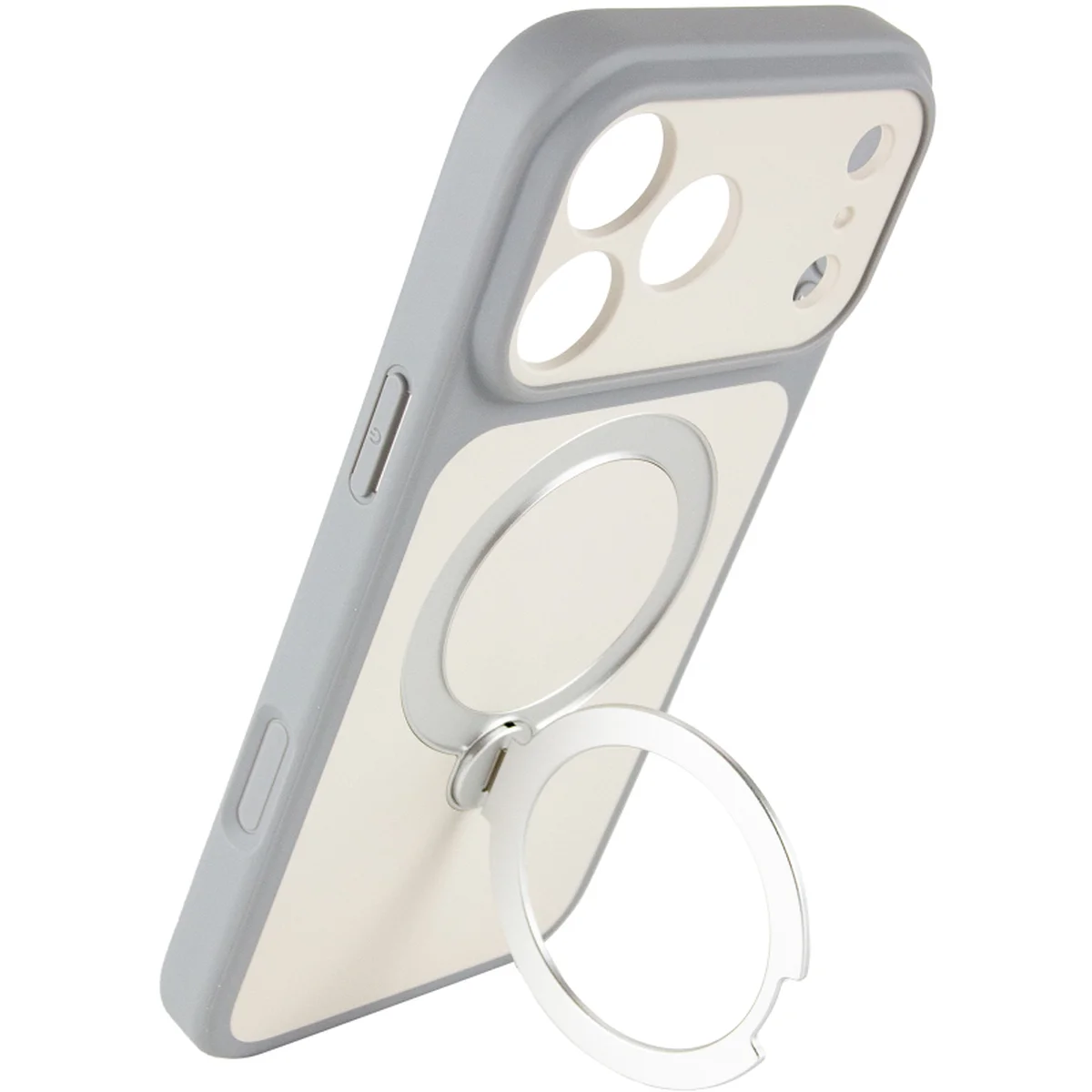 Чехол Ummi Full Camera with Magnetic Fit HQ Ring для Apple iPhone 18 Pro Max / 17 Pro Max (6.9") Grey