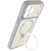 Чехол Ummi Full Camera with Magnetic Fit HQ Ring для Apple iPhone 18 Pro Max / 17 Pro Max (6.9") Grey