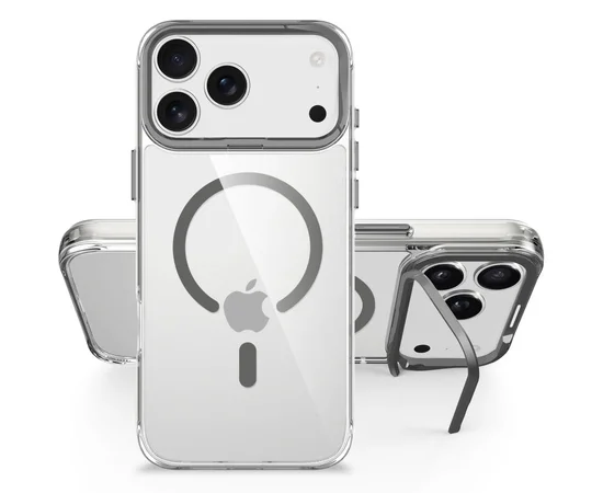 Чохол TPU Space Case Apex with MagSafe для Apple iPhone 17 Pro Max (6.9") Grey