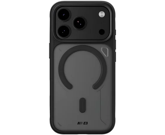 TPU+PC чохол Blueo Frosted Heat Dissipation Stand with MagSafe для Apple iPhone 17 Pro Max (6.9") Чорний