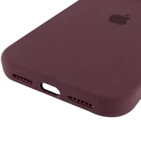 Чехол Silicone Case Full Protective (AA) для Apple iPhone 17 Pro Max (6.9") Бордовый / Plum