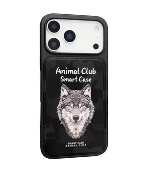 TPU+PC чохол Animal Club для Apple iPhone 17 Pro Max (6.9") Black