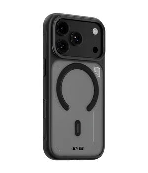 TPU+PC чехол Blueo Frosted Heat Dissipation Stand with MagSafe для Apple iPhone 17 Pro Max (6.9") Черный TPU+PC чехол Blueo Frosted Heat Dissipation Stand with MagSafe для Apple iPhone 17 Pro Max (6.9") Черный