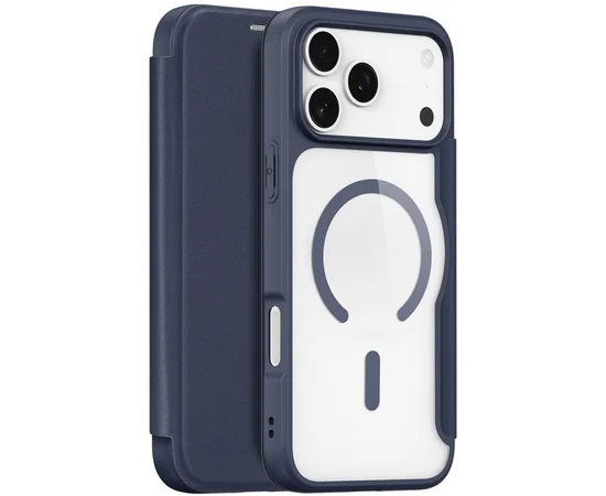 Чехол-книжка Dux Ducis Skin X Pro with MagSafe для Apple iPhone 17 Pro Max (6.9") Blue