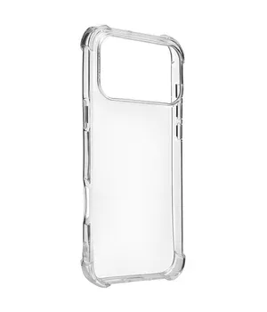 TPU чохол GETMAN Ease logo посилені кути для Apple iPhone 17 Pro Max (6.9") Безбарвний (прозорий)