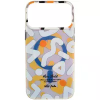 TPU чохол Pastel Chaos with MagSafe для Apple iPhone 17 Pro Max (6.9") White