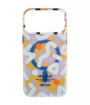 TPU чохол Pastel Chaos with MagSafe для Apple iPhone 17 Pro Max (6.9") White