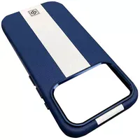 Кожаный чехол Rally with MagSafe для Apple iPhone 17 Pro Max (6.9") Blue / White