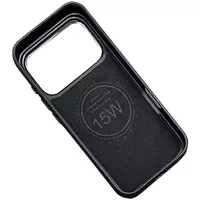 Кожаный чехол Rally with MagSafe для Apple iPhone 17 Pro Max (6.9") Black / Orange