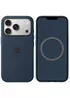 Чехол Silicone case (AAA) with Magsafe and Animation для Apple iPhone 17 Pro Max (6.9") Midnight