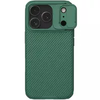 Карбонова накладка Nillkin CamShield Pro для Apple iPhone 17 Pro Max (6.9") Deep Green