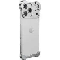 Чохол Minimalist Metal Bumper для Apple iPhone 17 Pro Max (6.9") Silver