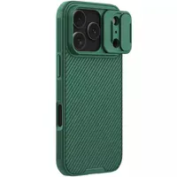 Карбонова накладка Nillkin CamShield Pro для Apple iPhone 17 Pro Max (6.9") Deep Green
