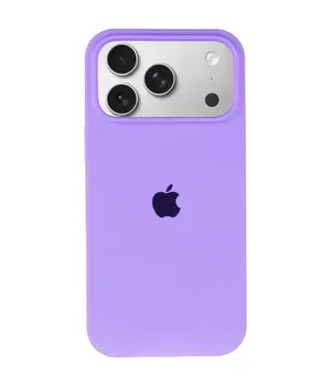 Чохол Silicone Case Full Protective (AA) для Apple iPhone 17 Pro Max (6.9") Бузковий / Dasheen