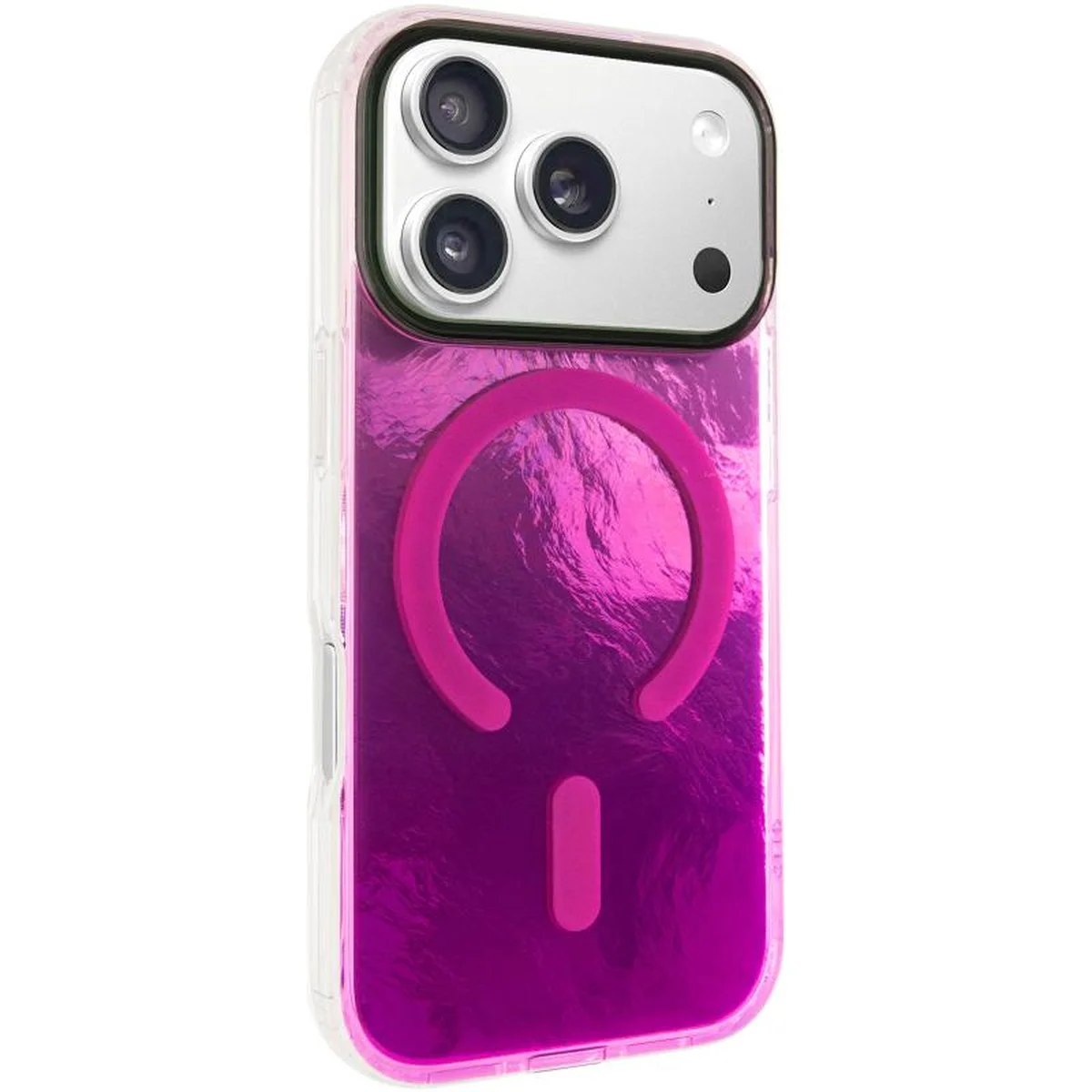Чехол TPU Shiny Mountain (MagFit) для Apple iPhone 17 Pro Max (6.9") Pink
