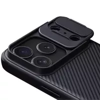 Карбоновая накладка Nillkin CamShield Pro для Apple iPhone 17 Pro Max (6.9") Black