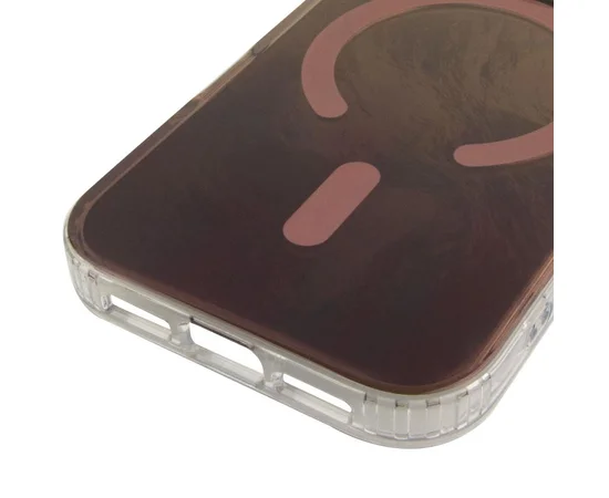 Чехол TPU Shiny Mountain (MagFit) для Apple iPhone 17 Pro Max (6.9") Chocolate