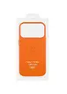 Чохол шкіряний Leather Case (AA) з MagSafe and Animation для Apple iPhone 17 Pro Max (6.9") Orange