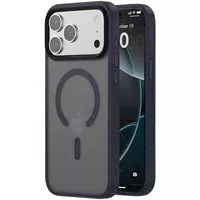 TPU+PC чехол Metal Buttons with MagSafe Colorful для Apple iPhone 17 Pro Max (6.9") Синий / Navy Blue