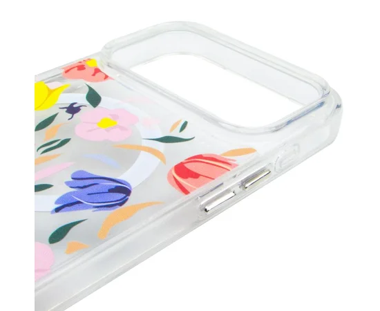 TPU+PC чехол Clear Garden with MagSafe для Apple iPhone 17 Pro Max (6.9") Tropical Art