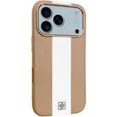 Кожаный чехол Rally with MagSafe для Apple iPhone 17 Pro Max (6.9") Beige / White