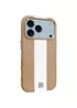 Шкіряний чохол Rally with MagSafe для Apple iPhone 17 Pro Max (6.9") Beige / White
