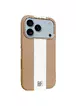 Кожаный чехол Rally with MagSafe для Apple iPhone 17 Pro Max (6.9") Beige / White