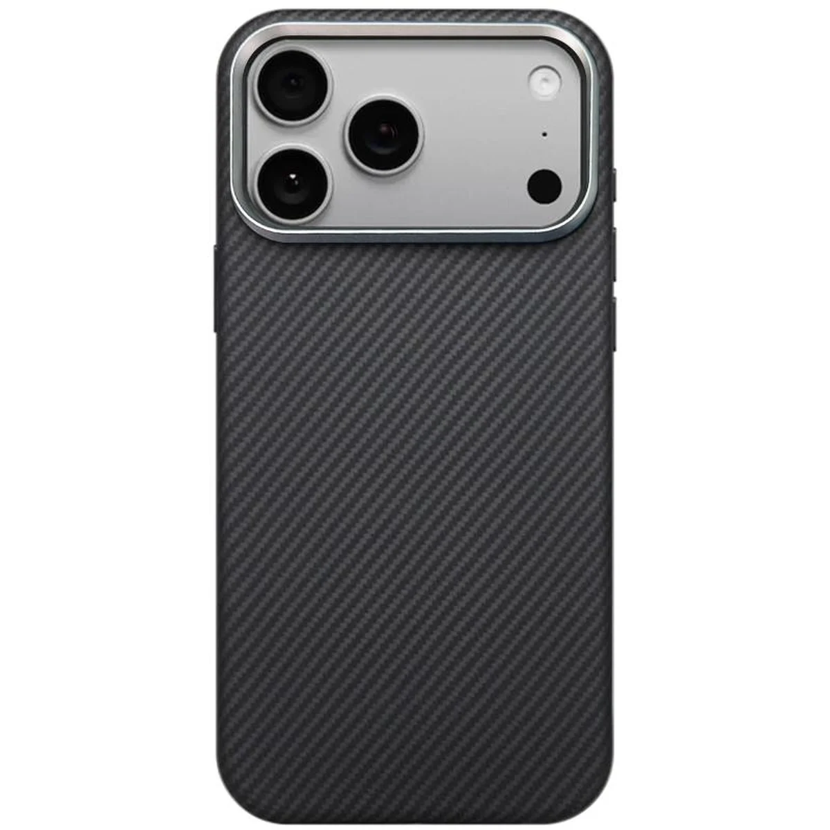 Чохол PC Carbon Protection Slim with MagSafe для Apple iPhone 17 Pro Max (6.9") Black