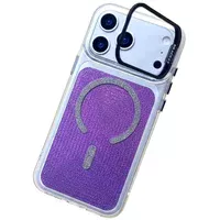 Чехол TPU+PC Jewel Sparkle with MagSafe для Apple iPhone 17 Pro Max (6.9") Violet Shimmer