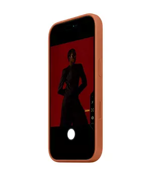 Чехол Silicone case (AAA) with Magsafe and Animation для Apple iPhone 17 Pro Max (6.9") Terra Cotta