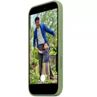 Чехол Silicone case (AAA) with Magsafe and Animation для Apple iPhone 17 Pro Max (6.9") Light Moss