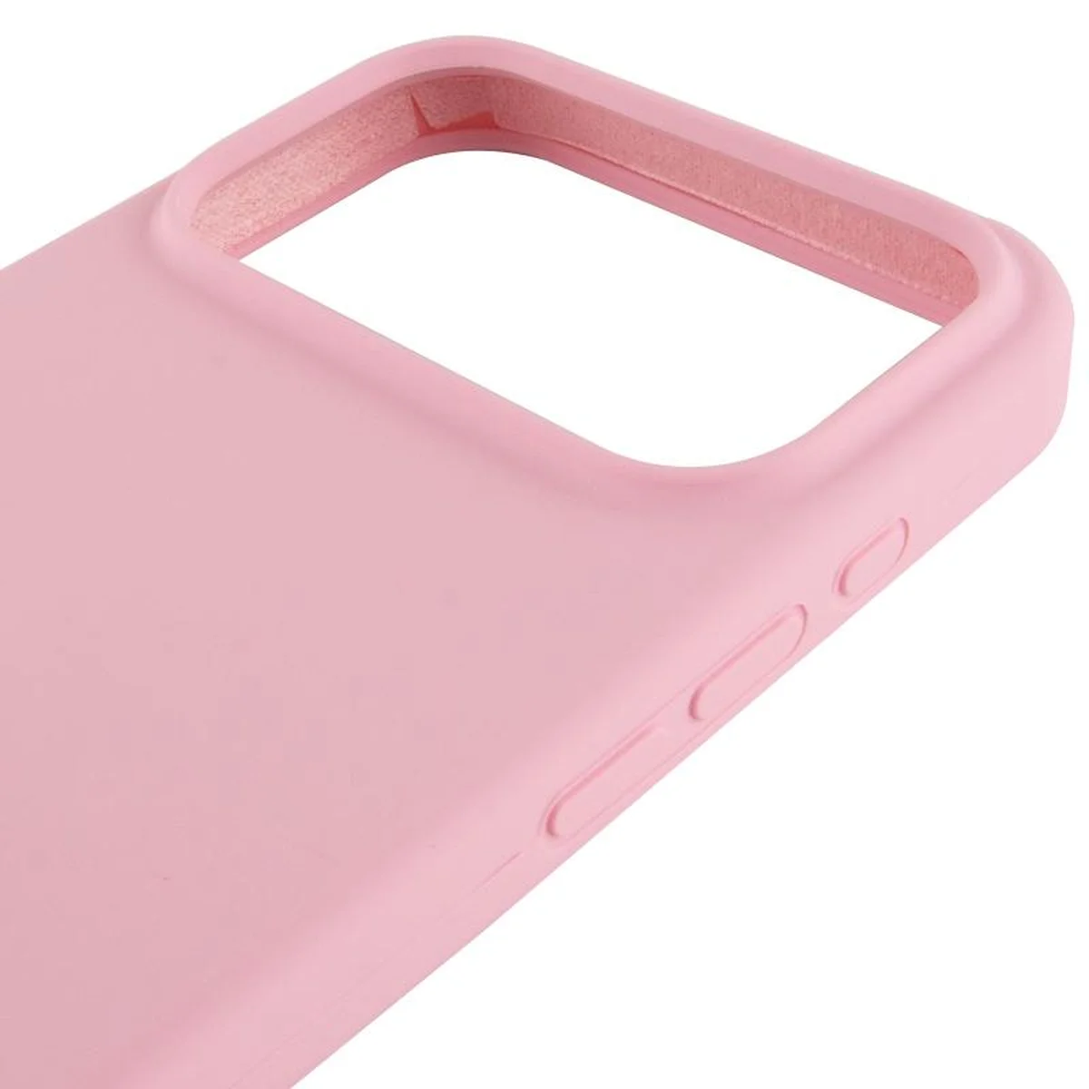 Чохол Silicone Case Full Protective (AA) для Apple iPhone 17 Pro Max (6.9") Рожевий / Light pink