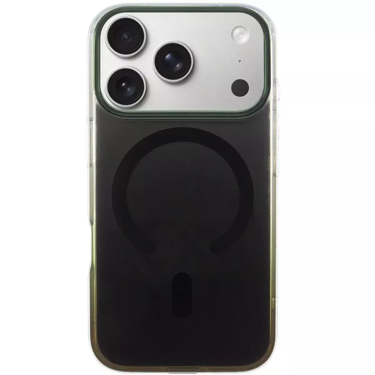 Чехол TPU Shiny Mountain (MagFit) для Apple iPhone 17 Pro Max (6.9") Black