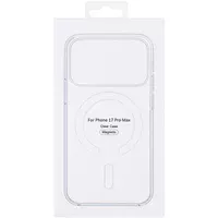 Чехол Clear Case (AAA) with MagSafe and Animation для Apple iPhone 17 Pro Max (6.9") Clear