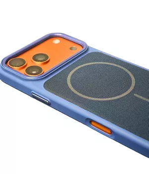 Чохол TPU TechWoven Hybrid with MagSafe для Apple iPhone 17 Pro Max (6.9") Blue