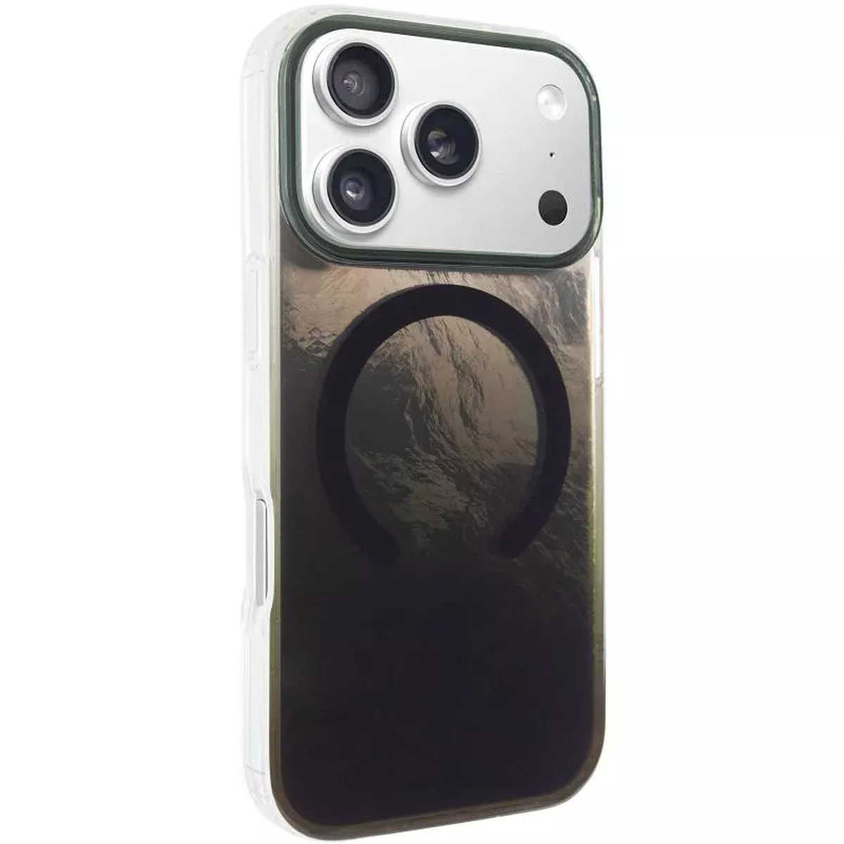 Чехол TPU Shiny Mountain (MagFit) для Apple iPhone 17 Pro Max (6.9") Black