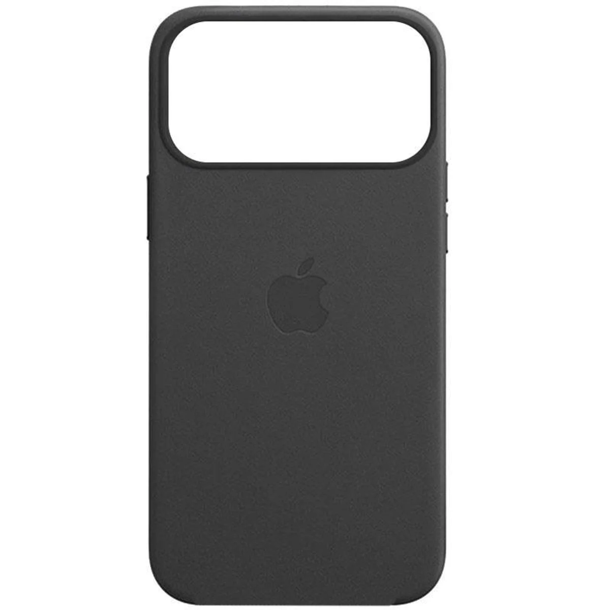 Шкіряний чохол Leather Case (AAA) з MagSafe and Animation для Apple iPhone 17 Pro Max (6.9") Black
