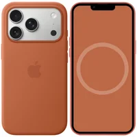 Чехол Silicone case (AAA) with Magsafe and Animation для Apple iPhone 17 Pro Max (6.9") Terra Cotta