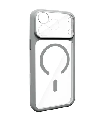 Чехол TPU GETMAN Moon Clear with MagSafe для Apple iPhone 17 Pro Max (6.9") Grey Чехол TPU GETMAN Moon Clear with MagSafe для Apple iPhone 17 Pro Max (6.9") Grey